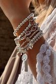 Laundry B Free Spirit Stretch Stacker Bracelet Starfish & Tassel Silver